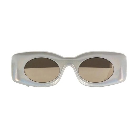 NEW LOEWE SUNGLASSES SILVER GREY WOMEN EYEWEAR LOEWE main image 3